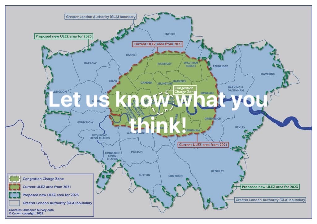 Plans To Expand ULEZ Zone