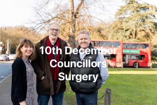 10th December Councillors Surgery