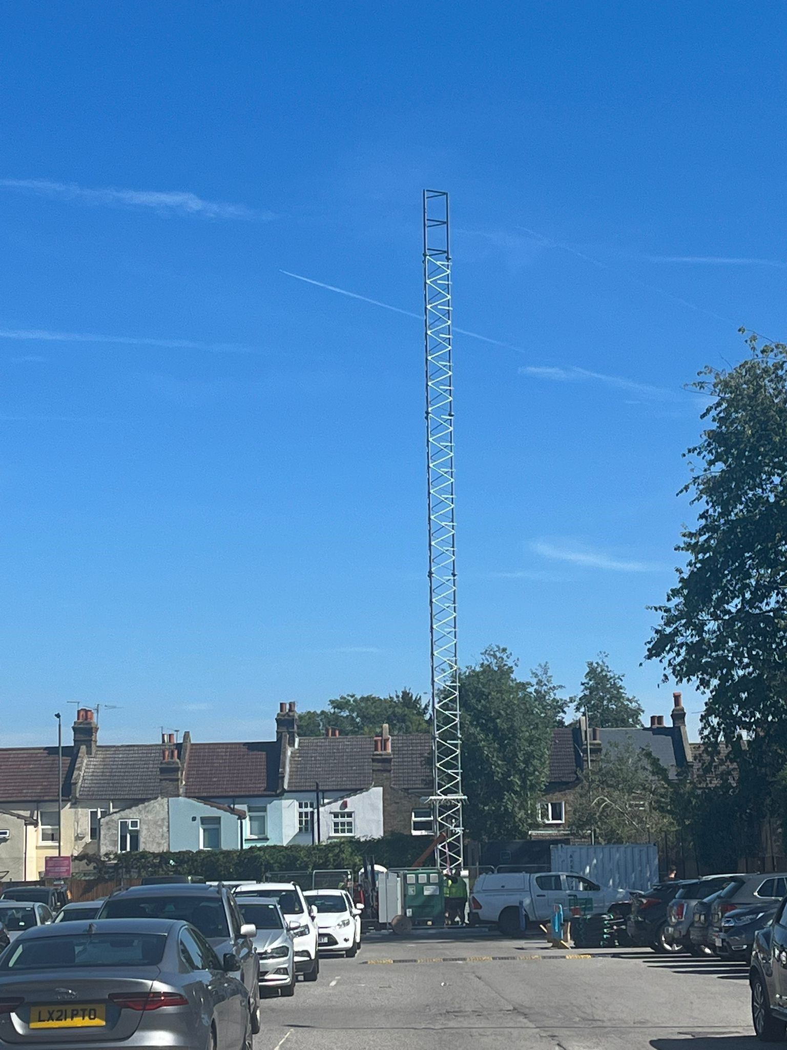 The New Telecomms Mast – Chislehurst High Street Car park